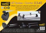 P���n� nosn�k HAKR 0340 pro vozy Citroen, Peugeot (viz pozn�mka) uzamykateln�